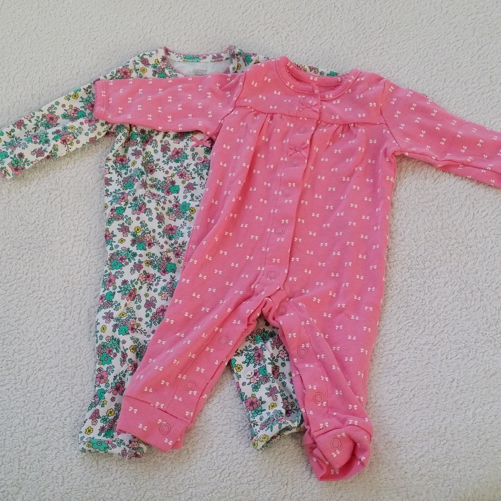 Carter's Two Piece Sleeper Set Baby Girl